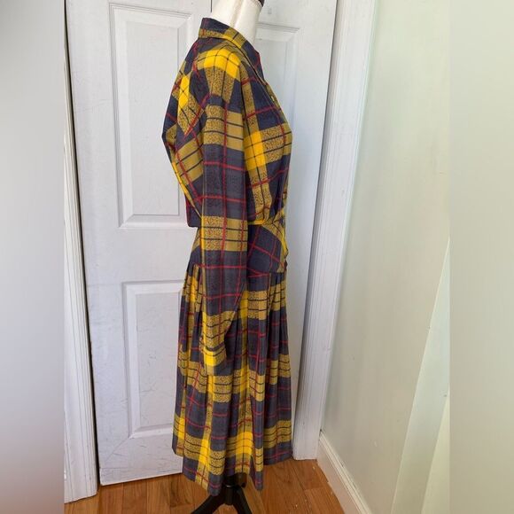 1980s/90s Vivienne Westwood Style Marvin Singer for Depeche Mode Drop Waist Dres - Picture 2 of 8